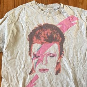 ⚡David Bowie Live Nation M Distressed Music Tee⚡